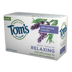 TOM'S RELAXING WITH CALMING LAVENDER SOAP BAR