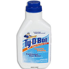 TY-D-BOL TOILET CLEANER CONTINUOUS LIQUID IN BETWEEN